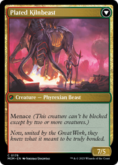 Bonded Herdbeast // Plated Kilnbeast [March of the Machine] | Gamer Loot