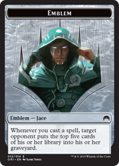 Pest // Jace, Telepath Unbound Emblem Double-Sided Token [Secret Lair: From Cute to Brute Tokens] | Gamer Loot