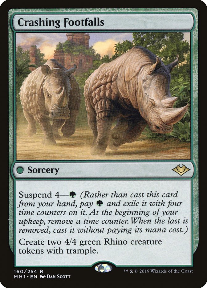 Crashing Footfalls [Modern Horizons] | Gamer Loot