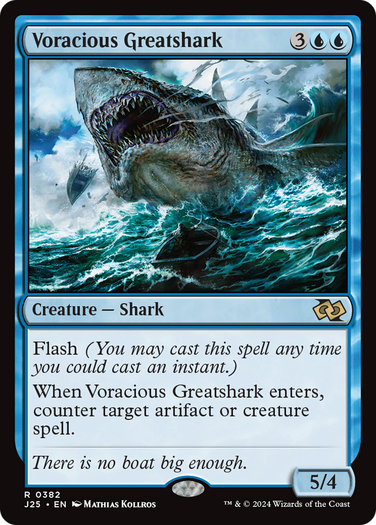 Voracious Greatshark [Foundations Jumpstart] | Gamer Loot