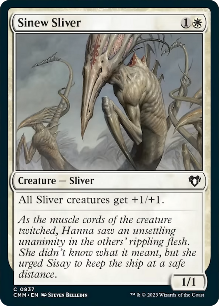 Sinew Sliver [Commander Masters] | Gamer Loot