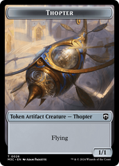 Thopter // Copy Double-Sided Token [Modern Horizons 3 Commander Tokens] | Gamer Loot