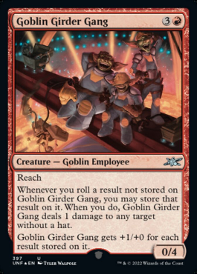 Goblin Girder Gang (Galaxy Foil) [Unfinity] | Gamer Loot