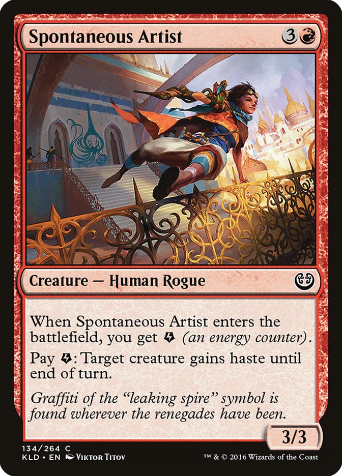 Spontaneous Artist [Kaladesh] | Gamer Loot