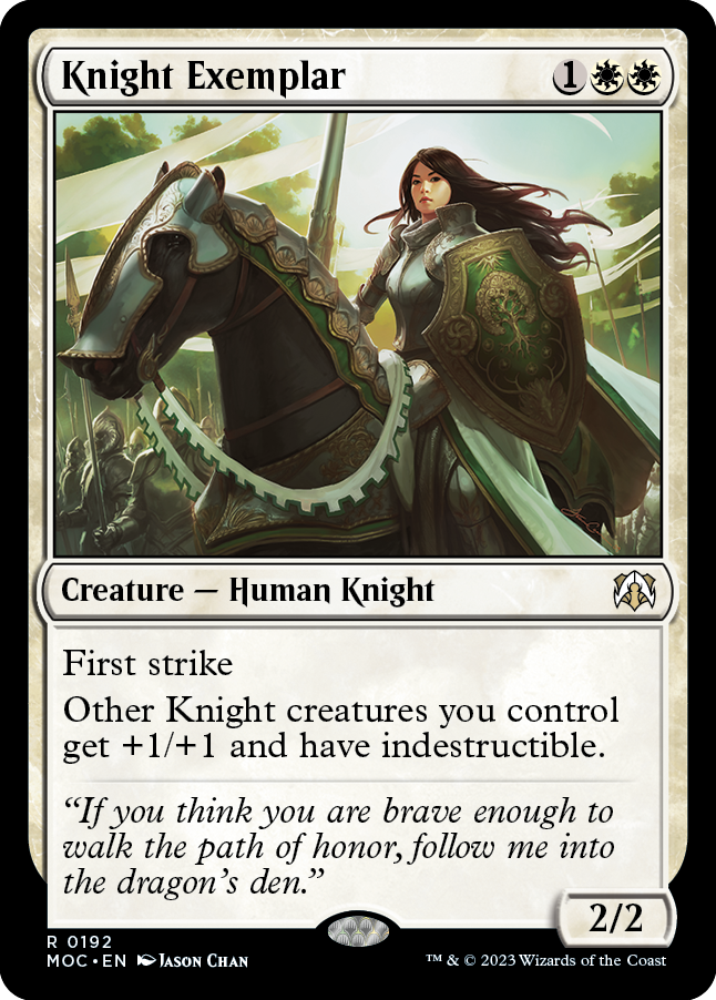 Knight Exemplar [March of the Machine Commander] | Gamer Loot