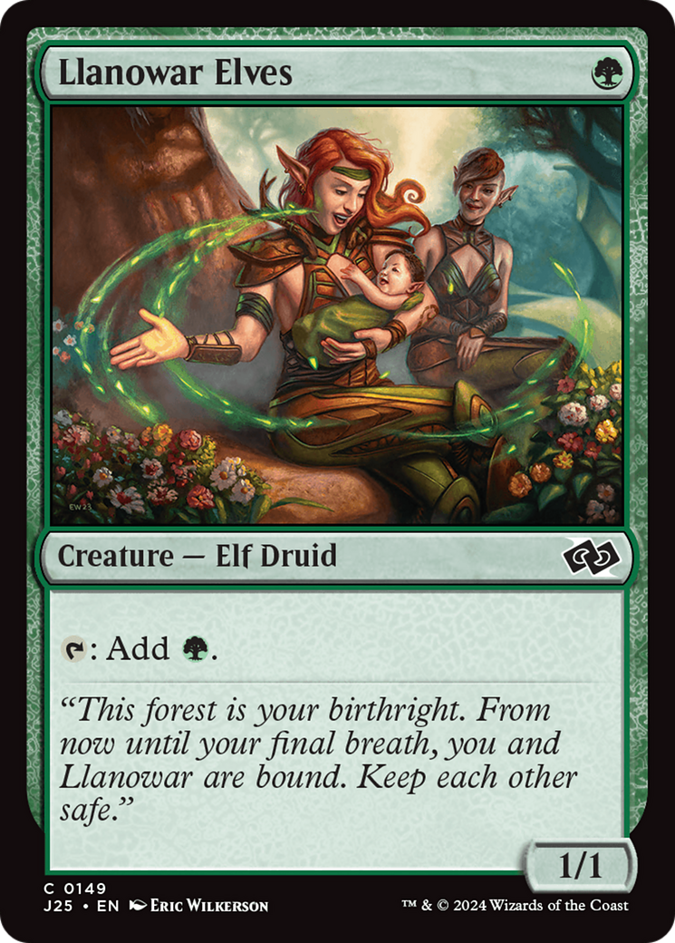 Llanowar Elves [Foundations Jumpstart] | Gamer Loot