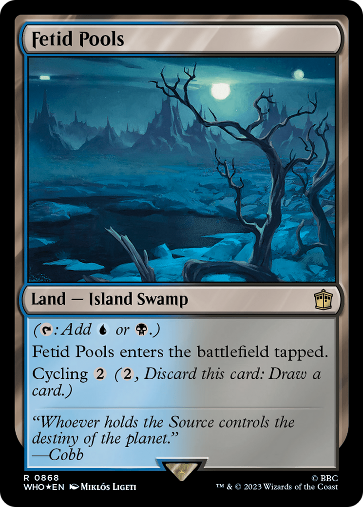 Fetid Pools (Surge Foil) [Doctor Who] | Gamer Loot