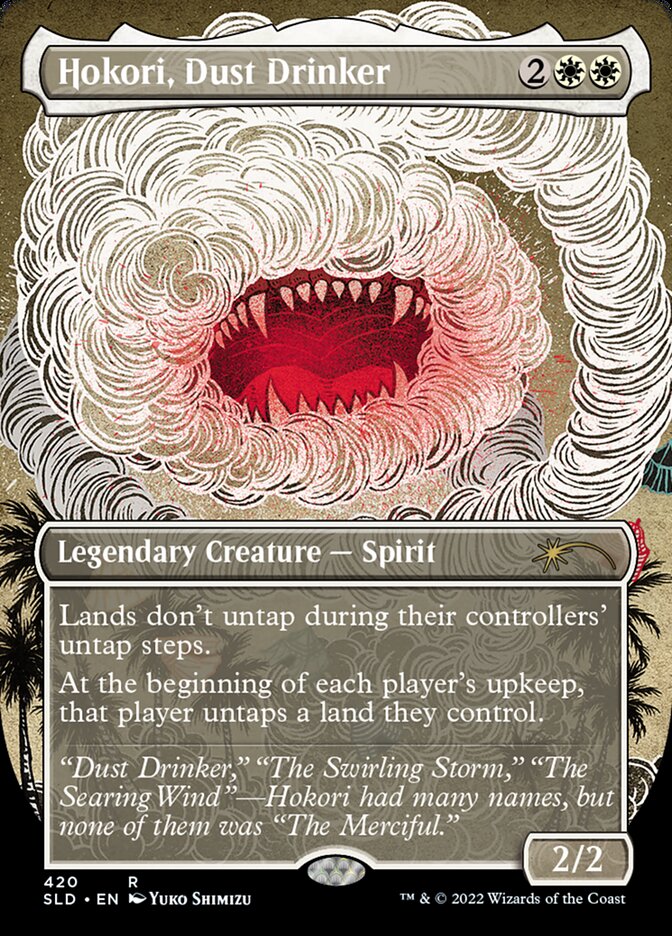Hokori, Dust Drinker (Borderless) [Secret Lair Drop Series] | Gamer Loot