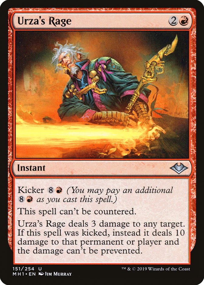 Urza's Rage [Modern Horizons] | Gamer Loot