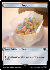 Soldier // Food (0025) Double-Sided Token [Doctor Who Tokens] | Gamer Loot