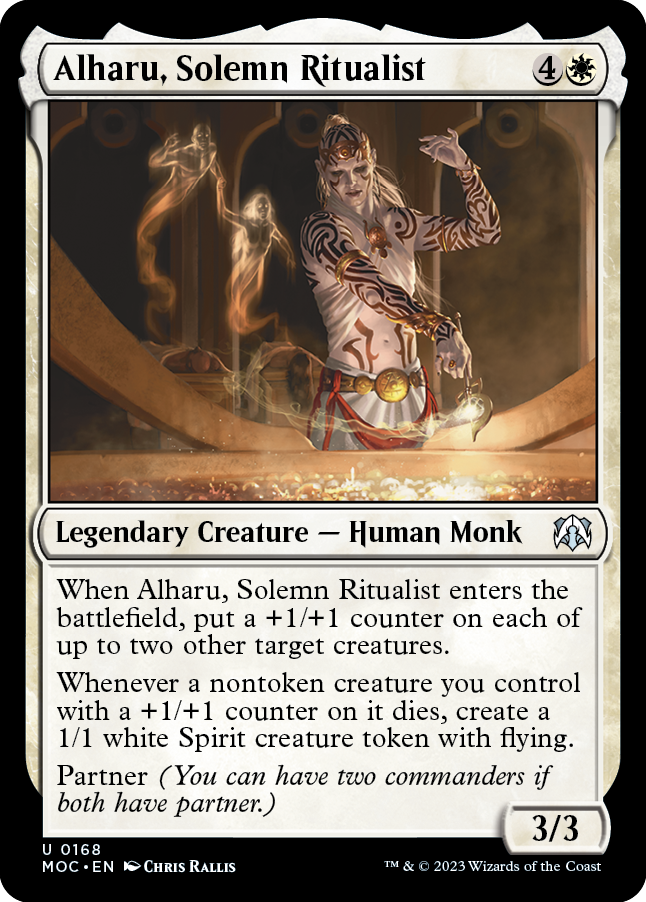 Alharu, Solemn Ritualist [March of the Machine Commander] | Gamer Loot