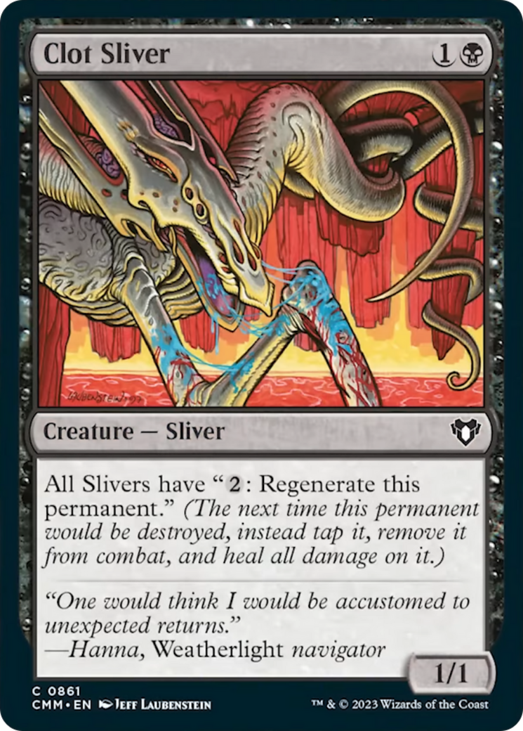 Clot Sliver [Commander Masters] | Gamer Loot