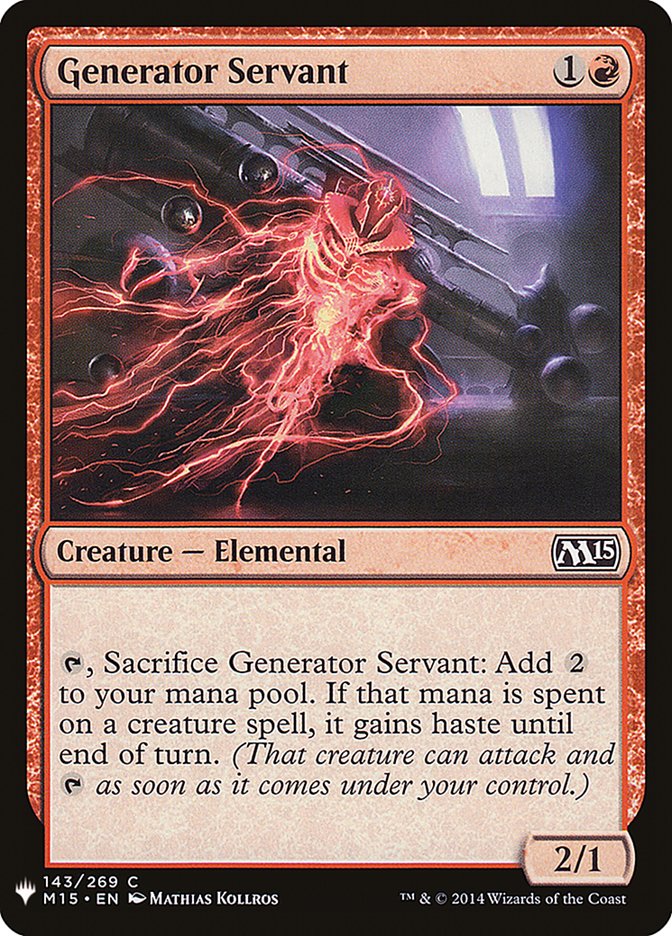 Generator Servant [Mystery Booster] | Gamer Loot