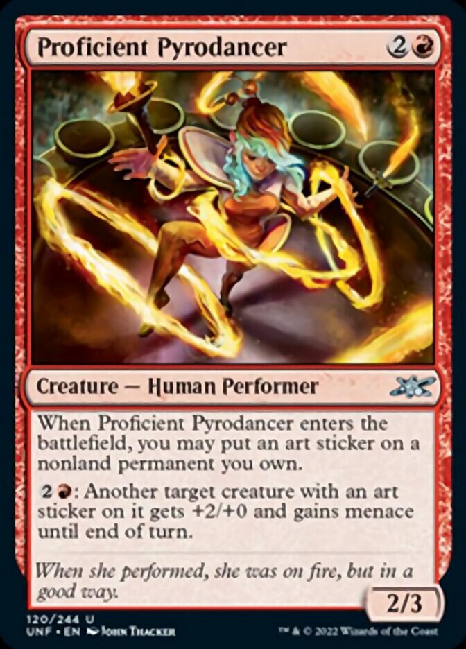 Proficient Pyrodancer [Unfinity] | Gamer Loot