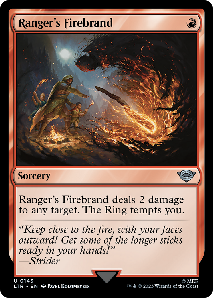 Ranger's Firebrand [The Lord of the Rings: Tales of Middle-Earth] | Gamer Loot