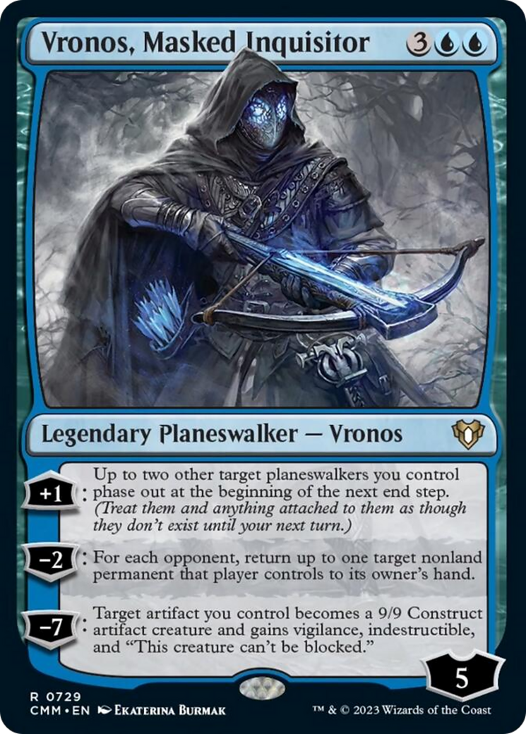 Vronos, Masked Inquisitor [Commander Masters] | Gamer Loot