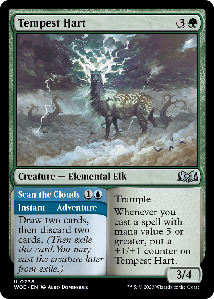 Tempest Hart // Scan the Clouds [Wilds of Eldraine] | Gamer Loot