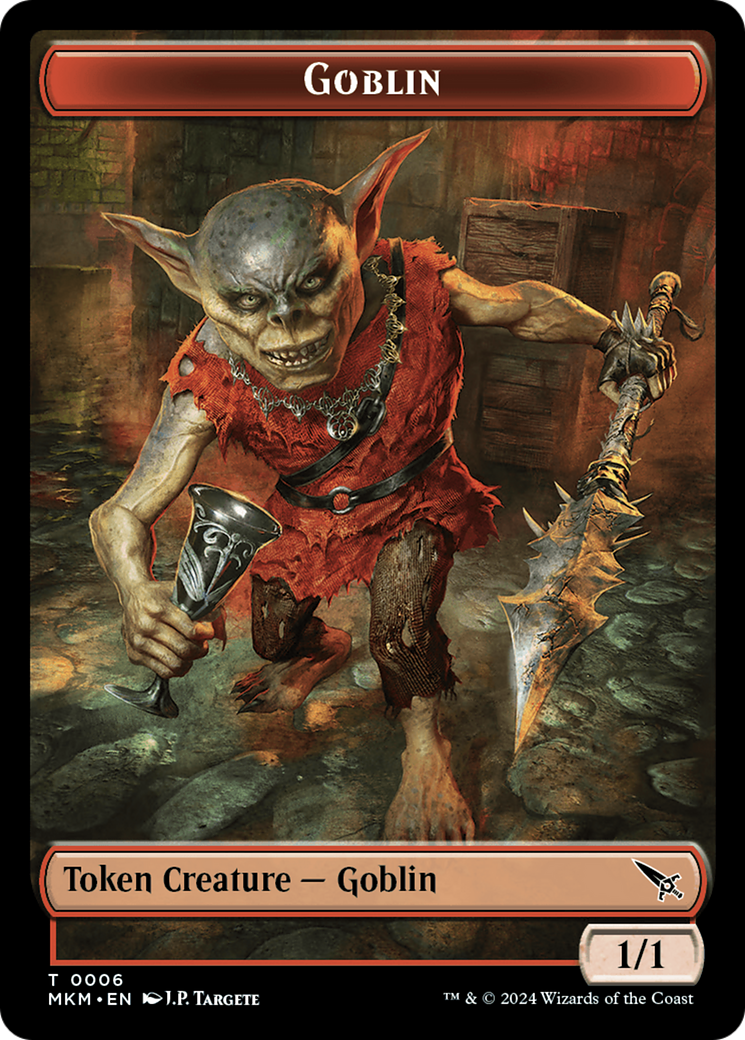 Goblin Token [Murders at Karlov Manor Tokens] | Gamer Loot