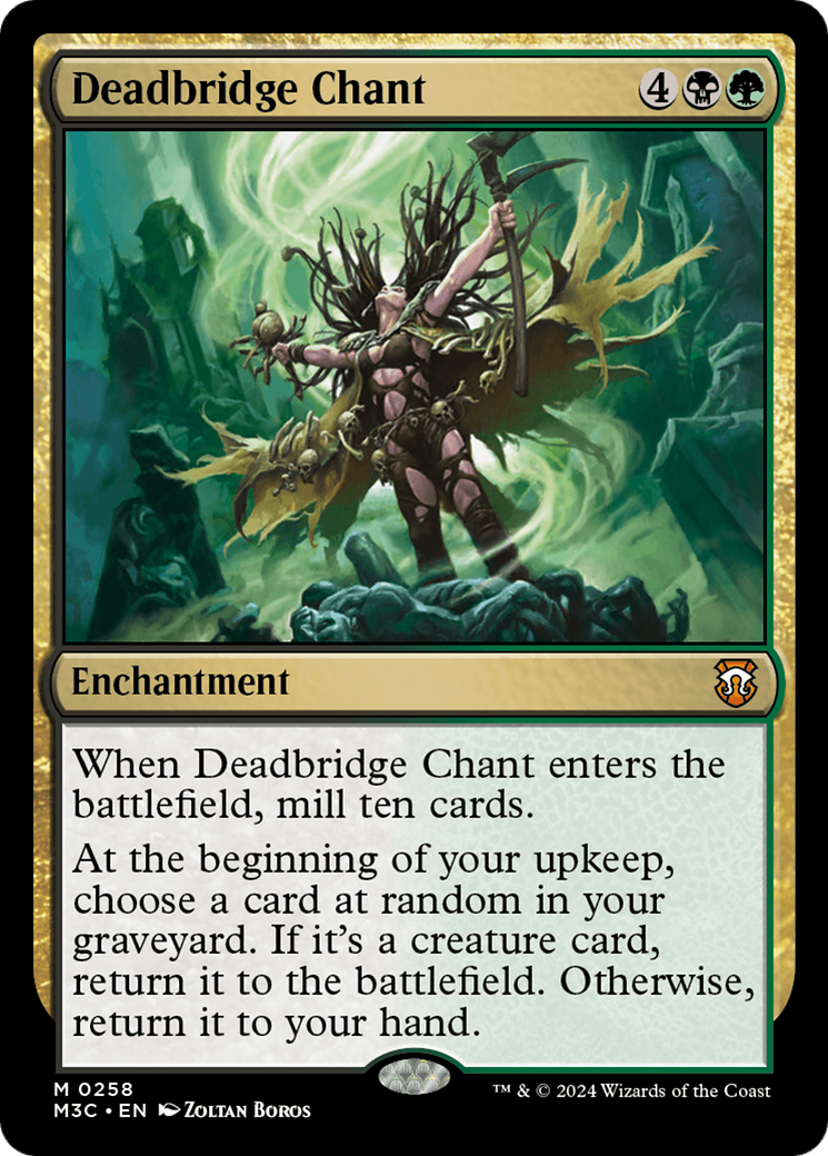 Deadbridge Chant (Ripple Foil) [Modern Horizons 3 Commander] | Gamer Loot