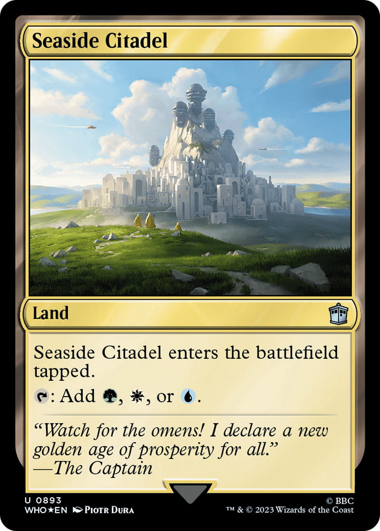 Seaside Citadel (Surge Foil) [Doctor Who] | Gamer Loot
