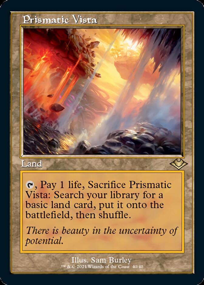 Prismatic Vista (Retro Foil Etched) [Modern Horizons] | Gamer Loot