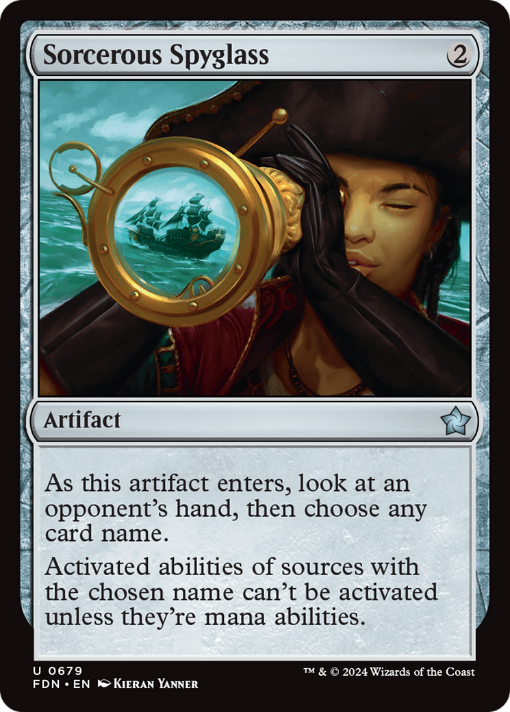 Sorcerous Spyglass [Foundations] | Gamer Loot