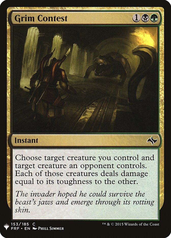 Grim Contest [Mystery Booster] | Gamer Loot