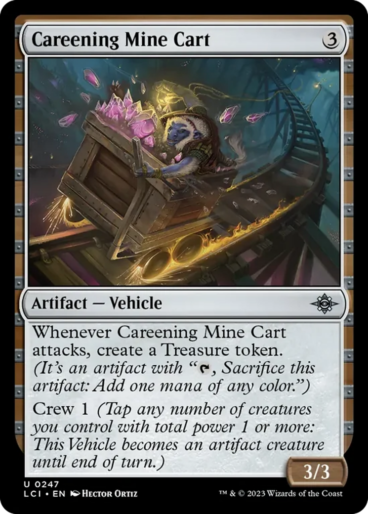 Careening Mine Cart [The Lost Caverns of Ixalan] | Gamer Loot