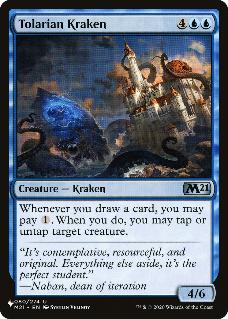 Tolarian Kraken [The List Reprints] | Gamer Loot