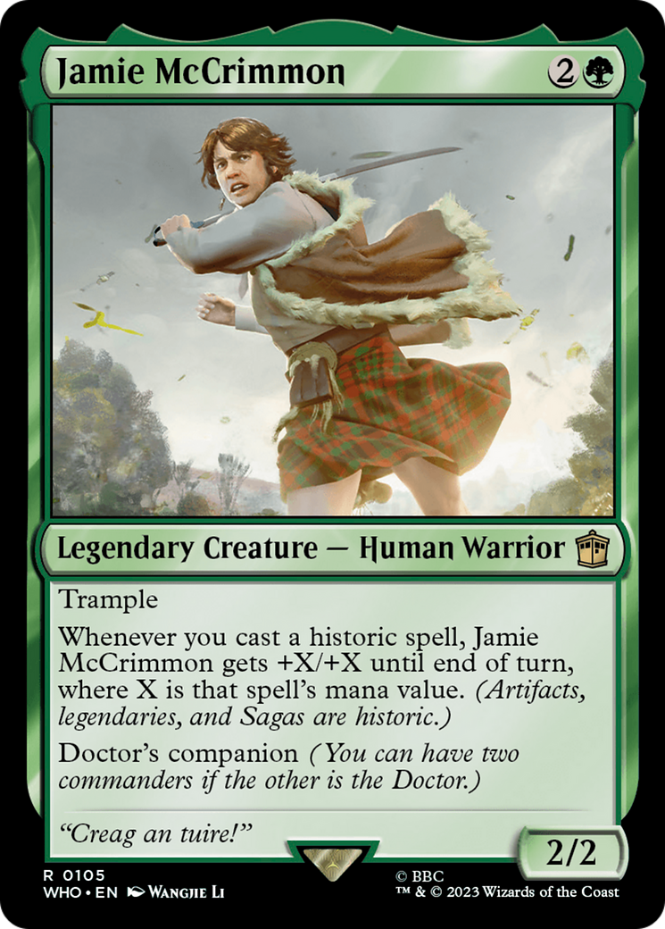 Jamie McCrimmon [Doctor Who] | Gamer Loot