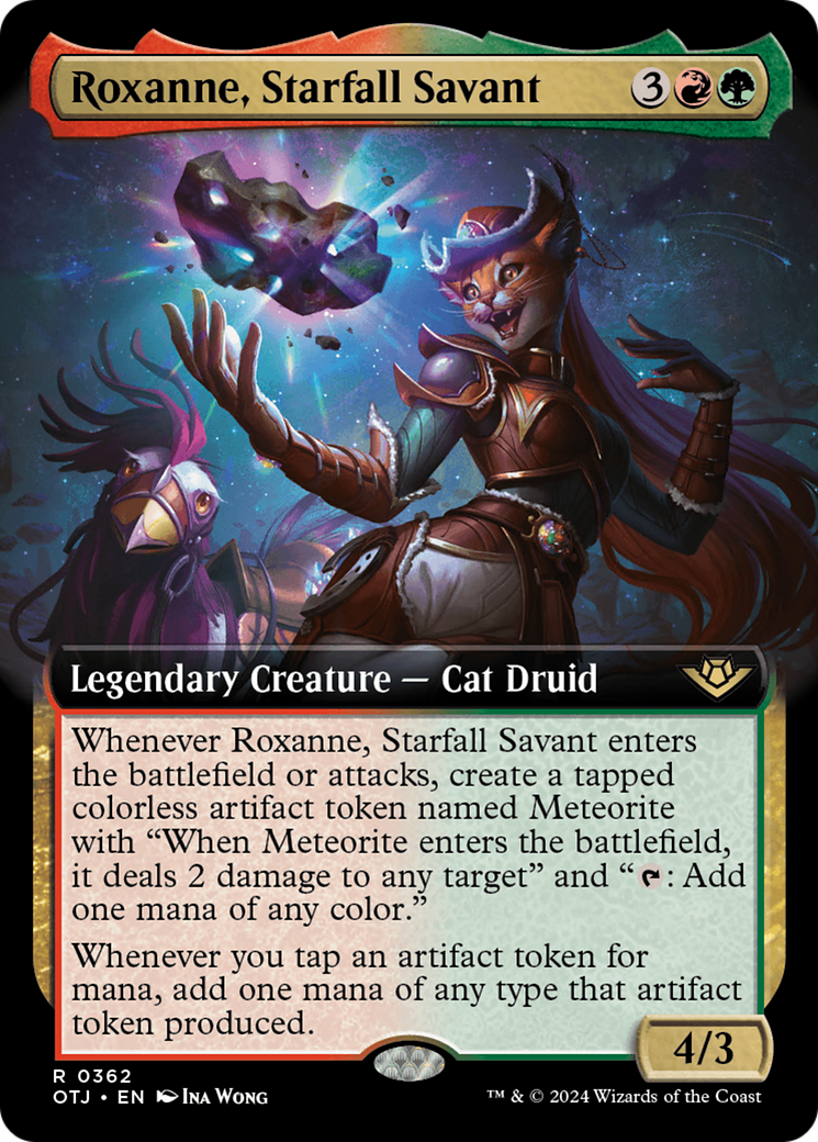 Roxanne, Starfall Savant (Extended Art) [Outlaws of Thunder Junction] | Gamer Loot