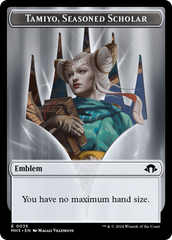 Tamiyo, Seasoned Scholar // Energy Reserve Double-Sided Token [Modern Horizons 3 Tokens] | Gamer Loot