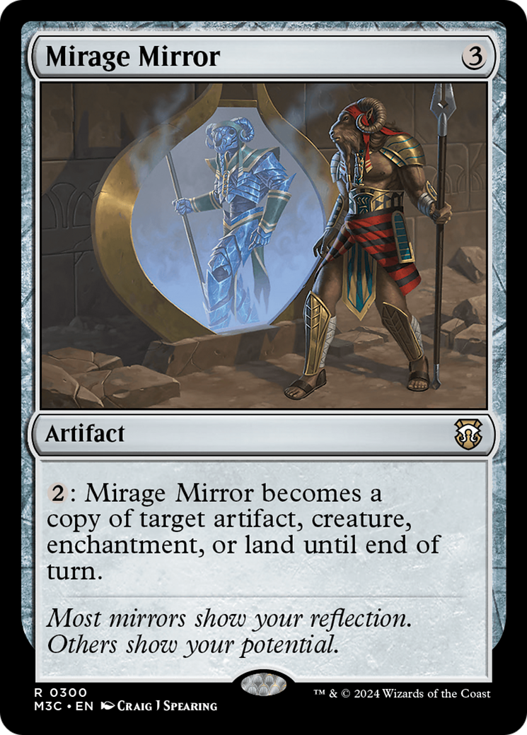 Mirage Mirror (Ripple Foil) [Modern Horizons 3 Commander] | Gamer Loot