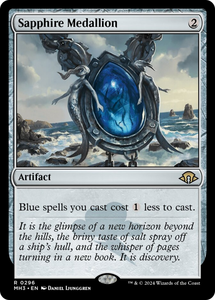 Sapphire Medallion [Modern Horizons 3] | Gamer Loot