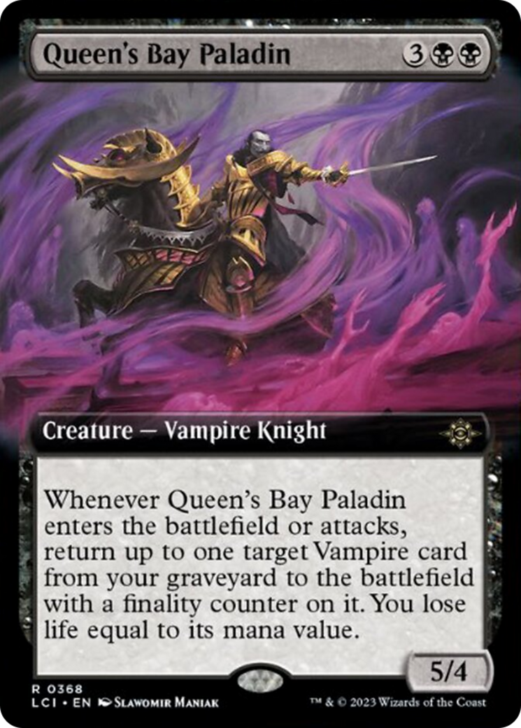 Queen's Bay Paladin (Extended Art) [The Lost Caverns of Ixalan] | Gamer Loot