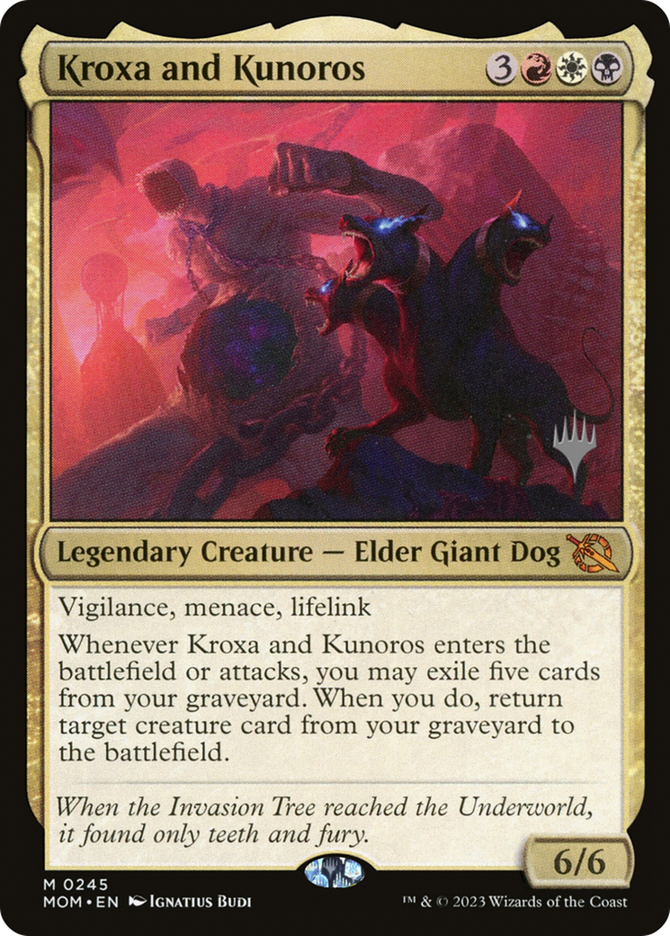 Kroxa and Kunoros (Promo Pack) [March of the Machine Promos] | Gamer Loot