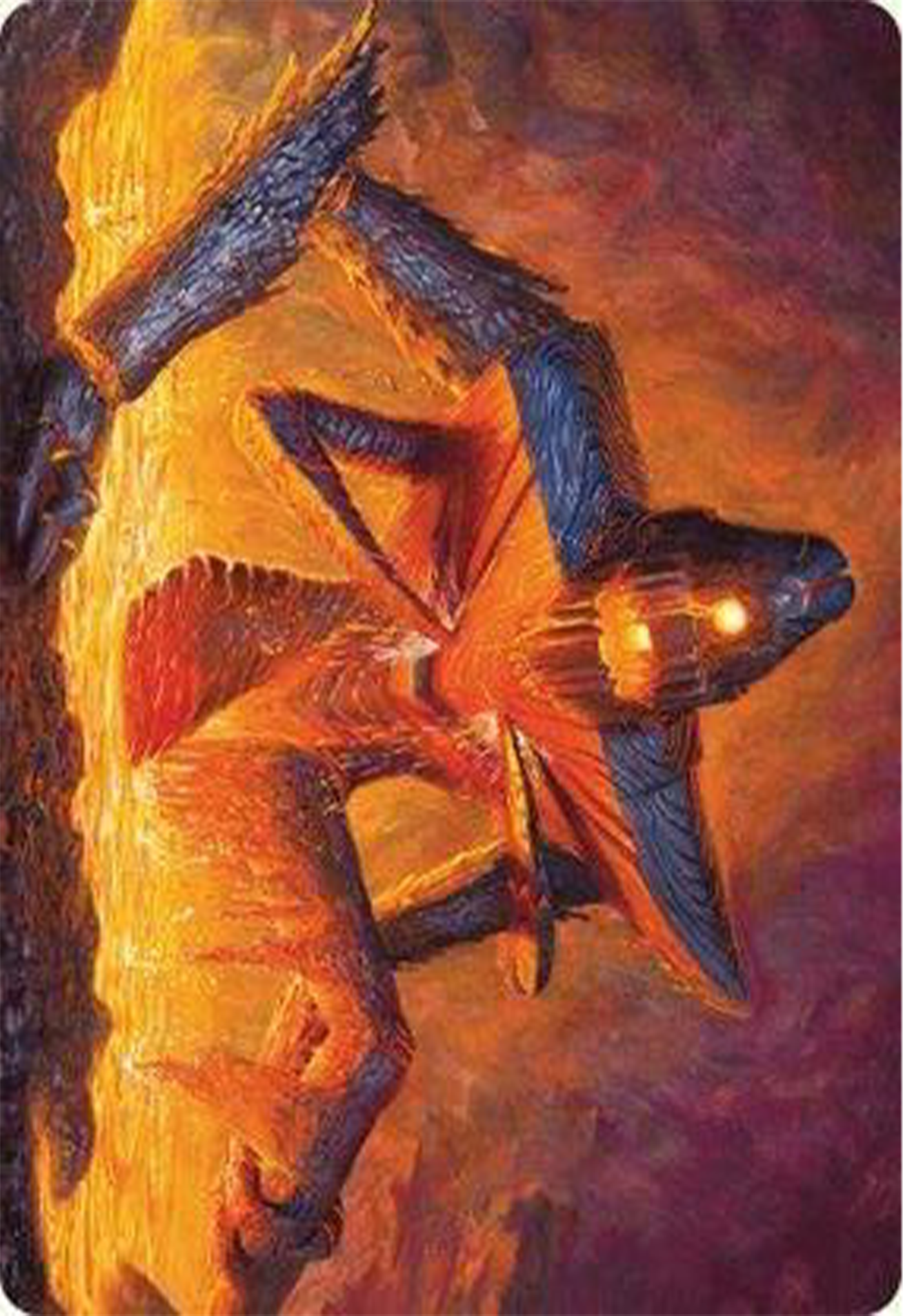 Molten Gatekeeper Art Card [Modern Horizons 3 Art Series] | Gamer Loot