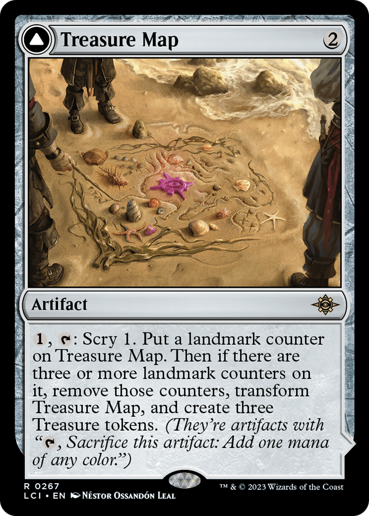 Treasure Map // Treasure Cove [The Lost Caverns of Ixalan] | Gamer Loot