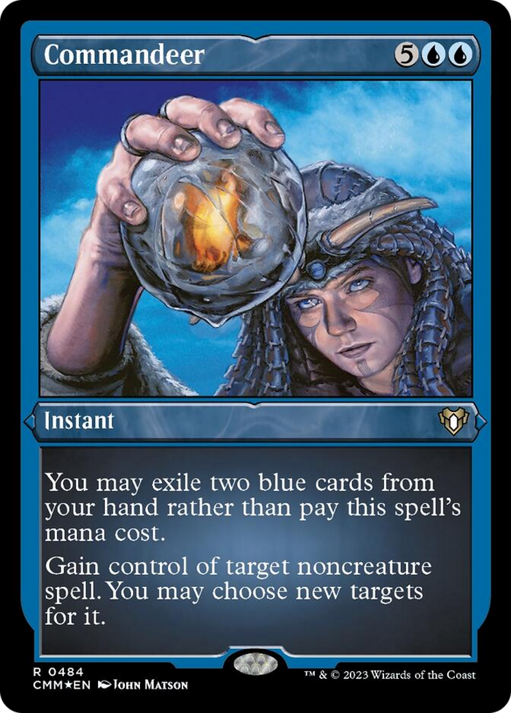 Commandeer (Foil Etched) [Commander Masters] | Gamer Loot