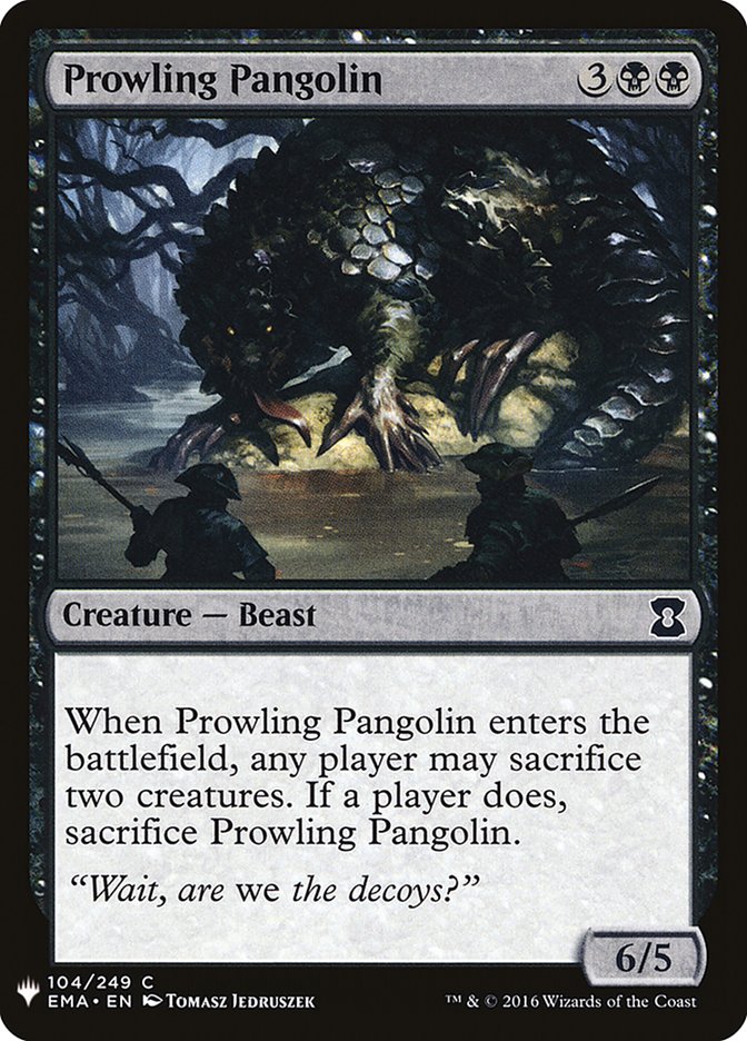 Prowling Pangolin [Mystery Booster] | Gamer Loot