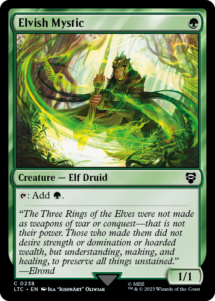 Elvish Mystic [The Lord of the Rings: Tales of Middle-Earth Commander] | Gamer Loot