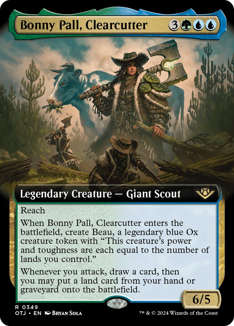 Bonny Pall, Clearcutter (Extended Art) [Outlaws of Thunder Junction] | Gamer Loot