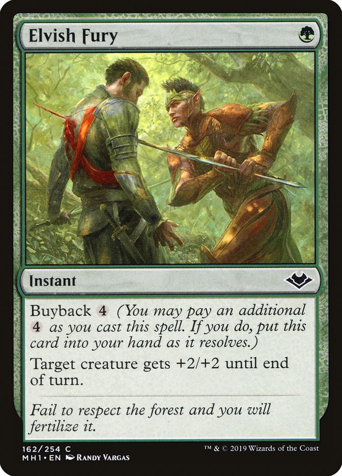 Elvish Fury [Modern Horizons] | Gamer Loot