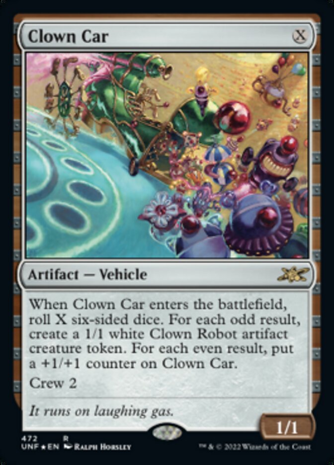 Clown Car (Galaxy Foil) [Unfinity] | Gamer Loot