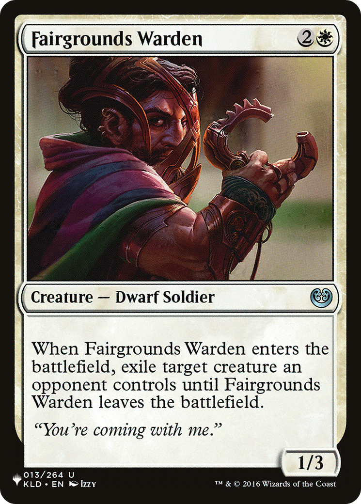 Fairgrounds Warden [The List Reprints] | Gamer Loot