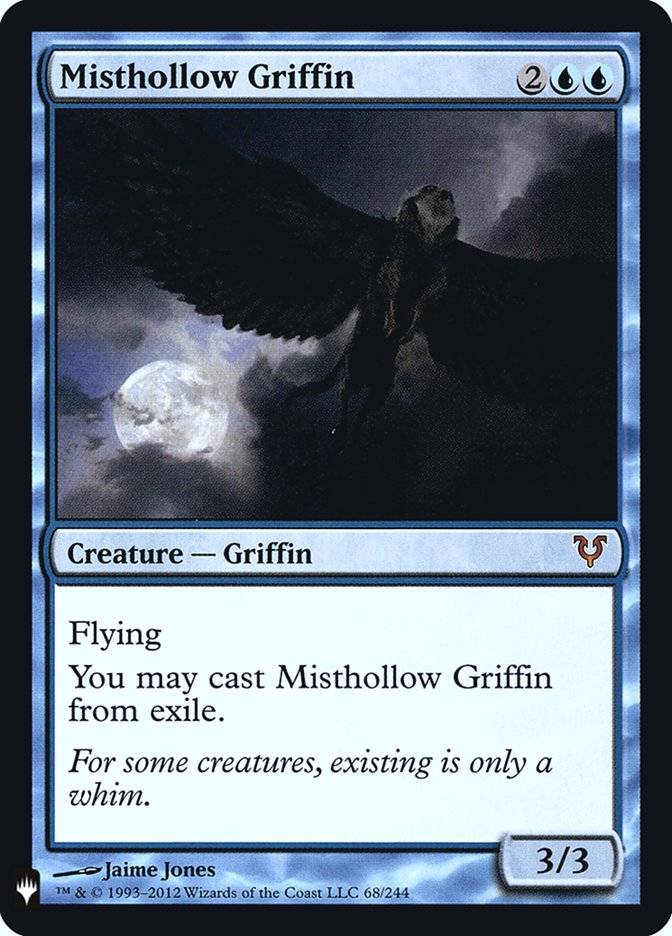 Misthollow Griffin [Mystery Booster] | Gamer Loot