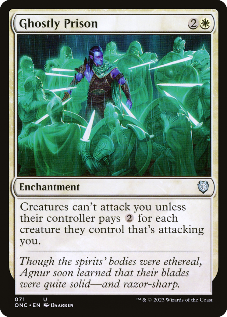 Ghostly Prison [Phyrexia: All Will Be One Commander] | Gamer Loot