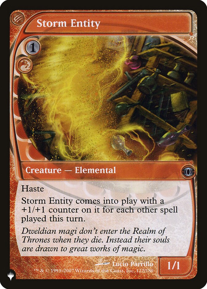 Storm Entity [The List] | Gamer Loot