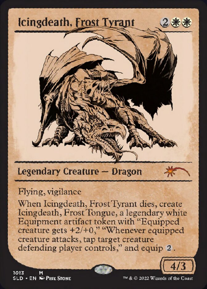 Icingdeath, Frost Tyrant (Showcase) [Secret Lair Drop Series] | Gamer Loot