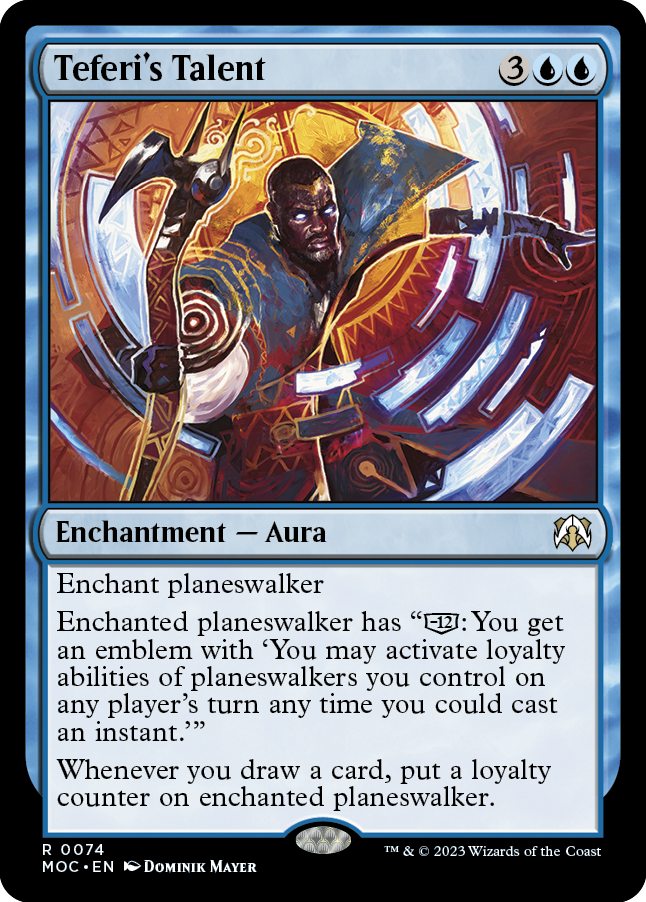 Teferi's Talent [March of the Machine Commander] | Gamer Loot